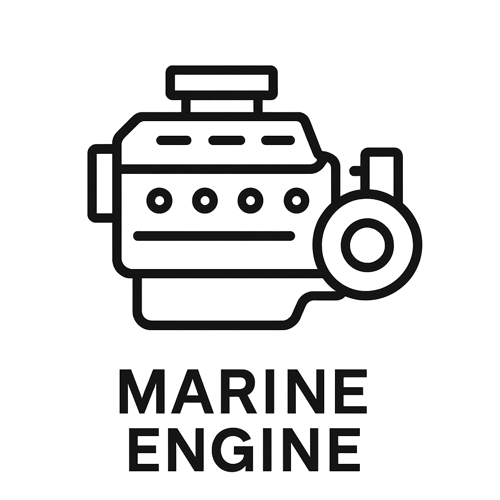 Marine Engine Logo